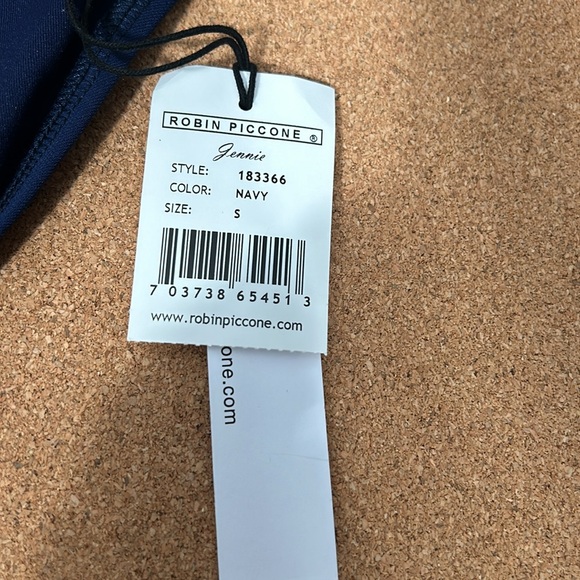 Robin Piccone Women's Standard Carly Side Tab Hipster Bikini Bottom size S - Picture 3 of 10